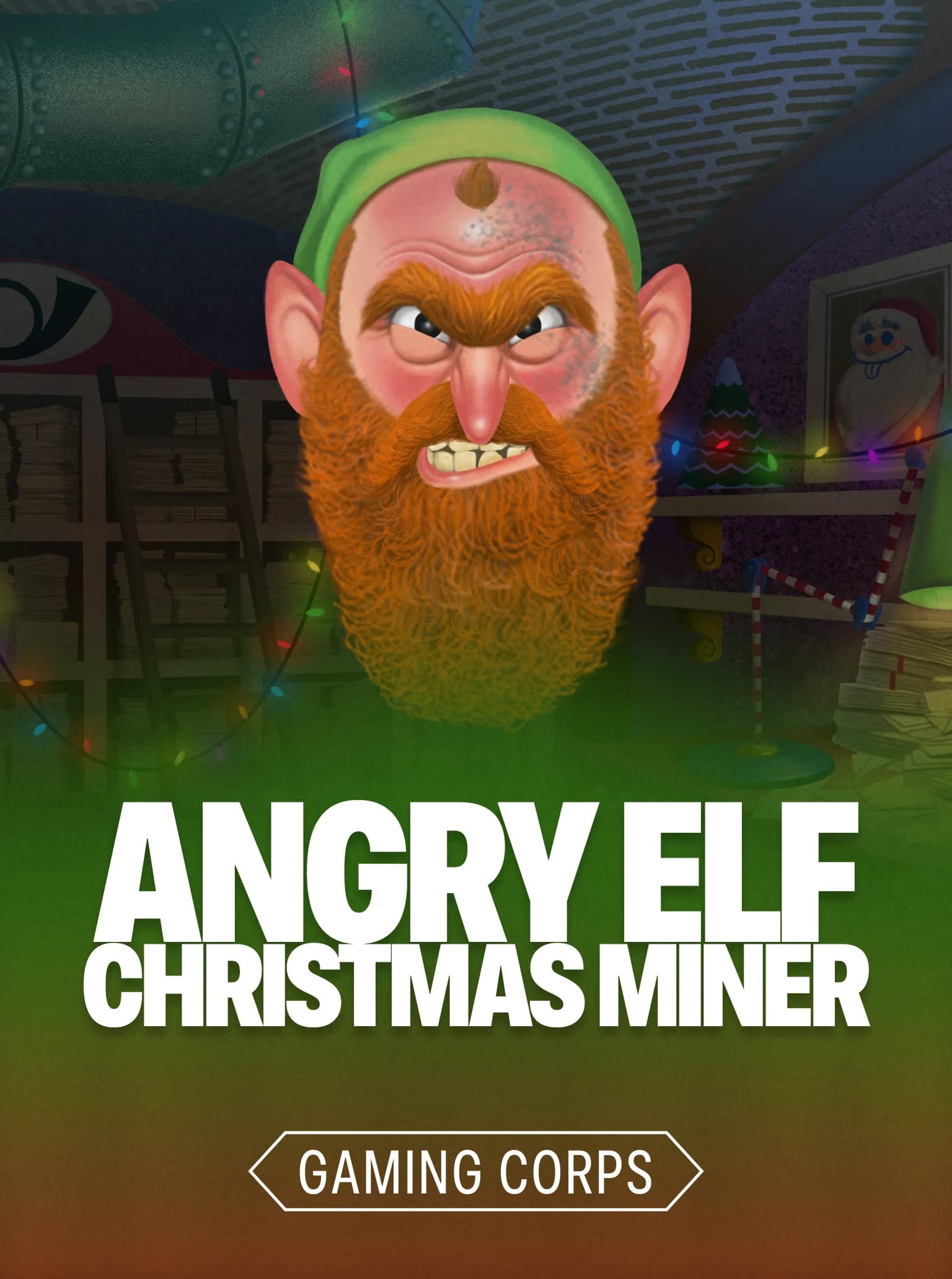Angry Elf Christmas Miner