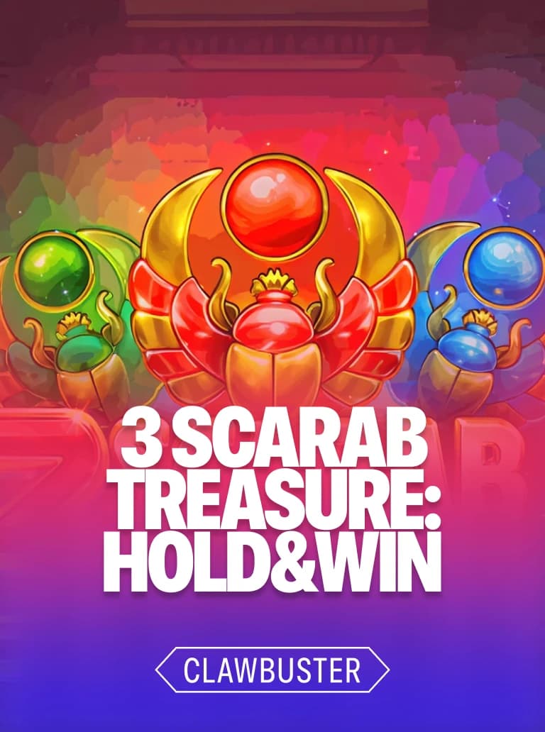 3 Scarab Treasure: Hold&Win